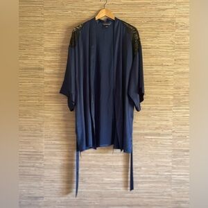 Victoria's Secret Midnight Blue Kimono